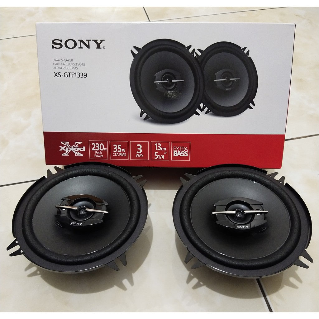 SONY XS-GTF1339 5" 3-way Coaxial speakers