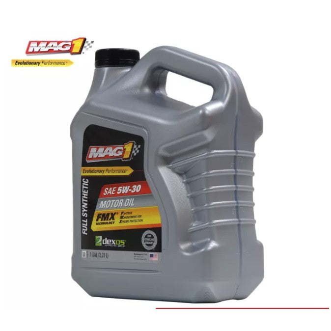 MAG 1 5W30 GM Dexos1 API SN Certified Full Synthetic Oil Gasoline Engines 1 Gal/ 3.79L PN#69146