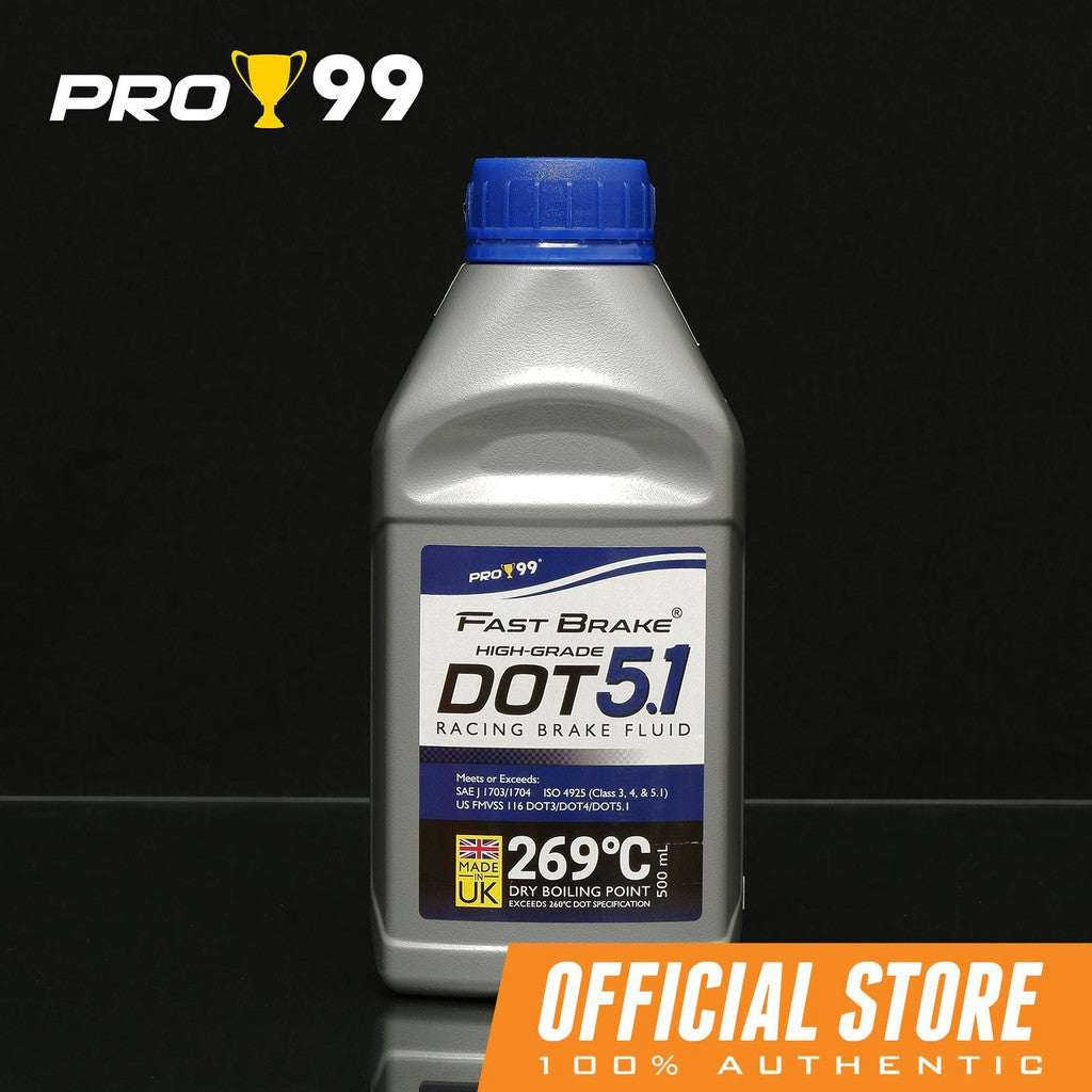 PRO-99 FastBrake High-Grade DOT 5.1 Brake Fluid 500ml PBF51-415-500