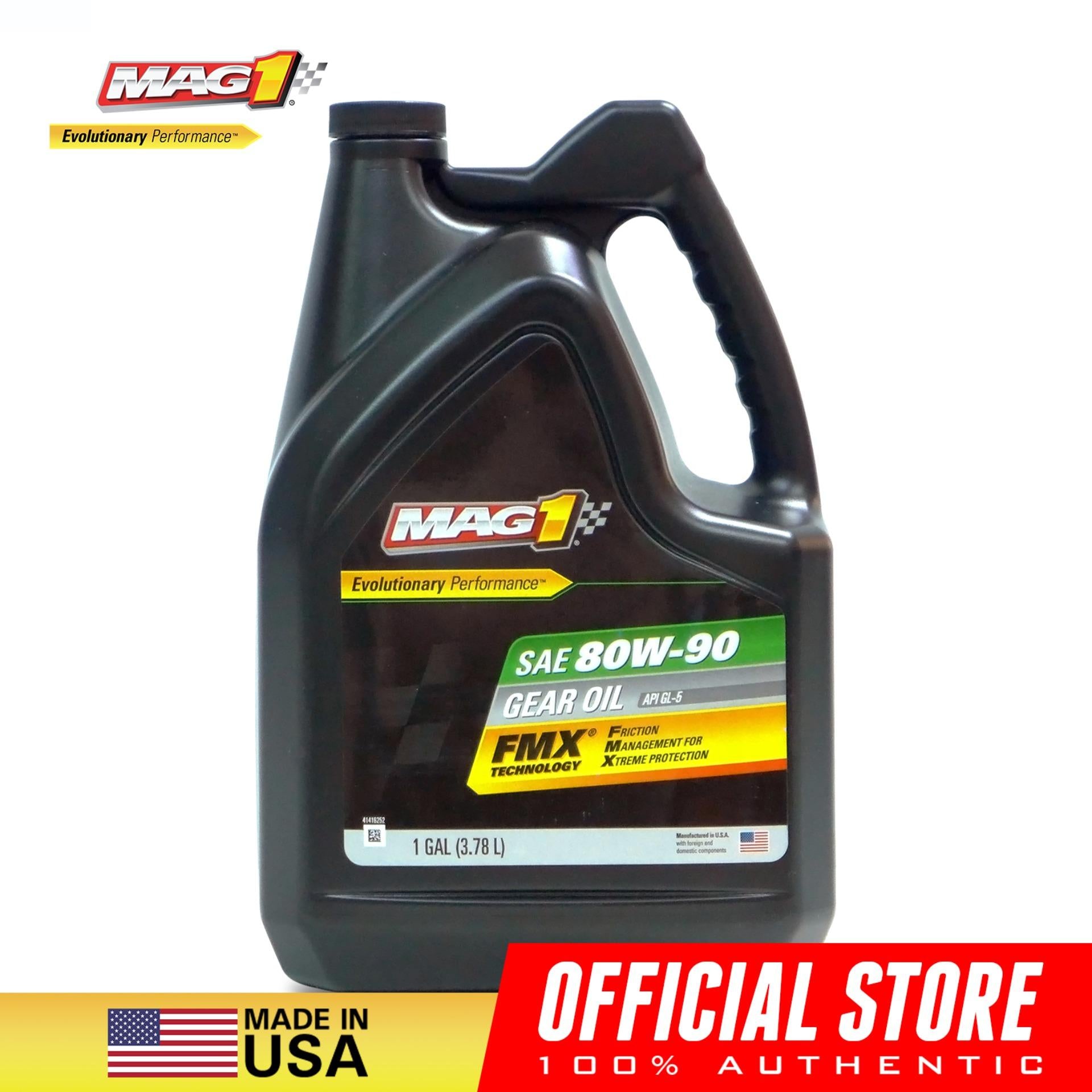 MAG 1 80W90 GL-5 Gear Oil 1gal (3.785) MAG1 PN#826