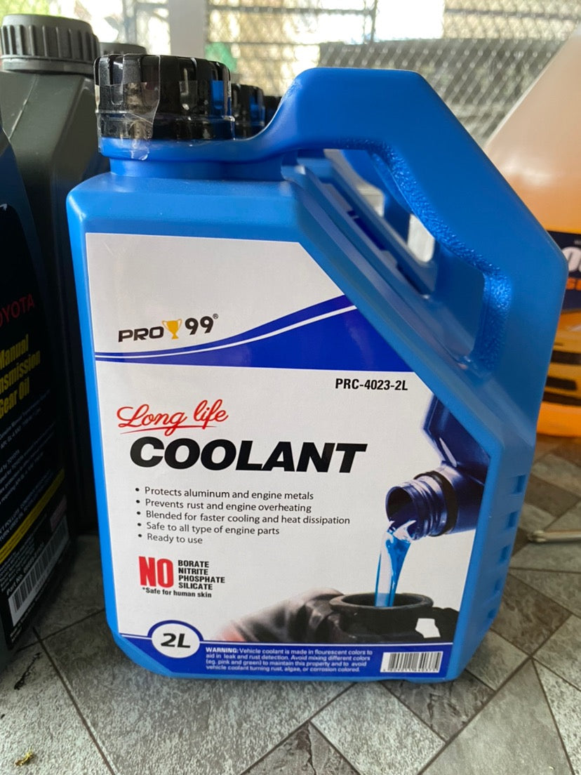 PRO-99 Long Life Radiator Coolant (Blue) 2L PRC-4023-2L (2 pcs)