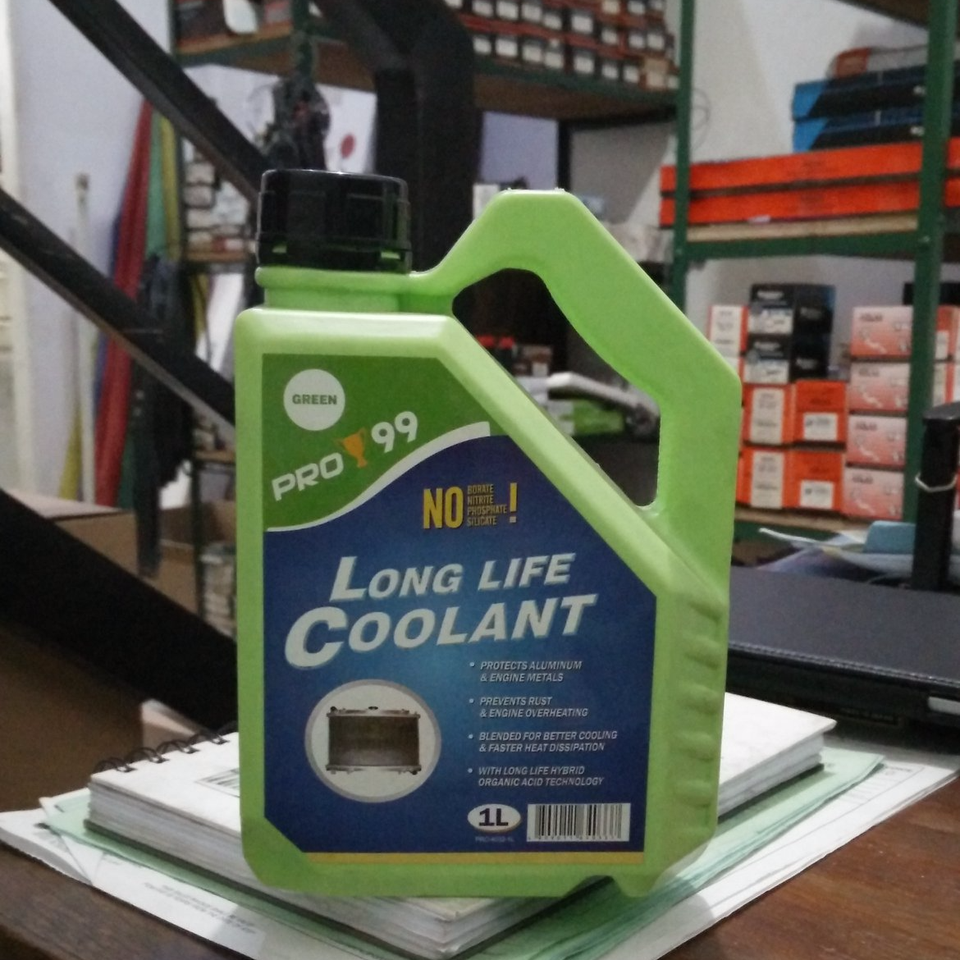 Long Life Radiator Coolant (Green) 1L