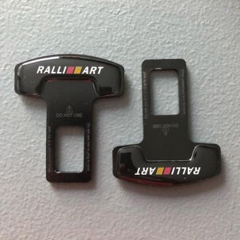 Ralliart Seat Belt Car Alarm Canceller Silencer (1 Pair)