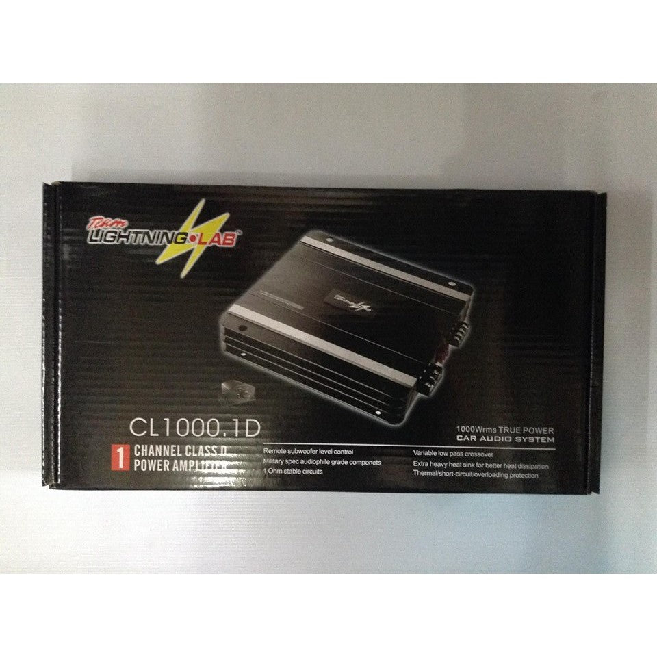 Team Lightning Lab CL1000.1D Mono 1 Channel Power Amplifier